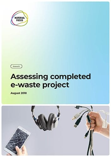 Report cover green/blue with report title and main page image.